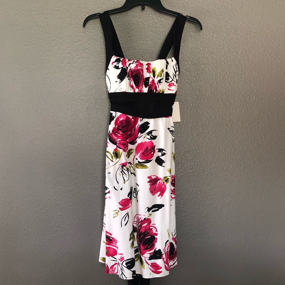 White Flower Dress